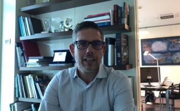 Visita en Genova a Neil Palomba, Presidente de Costa Cruceros