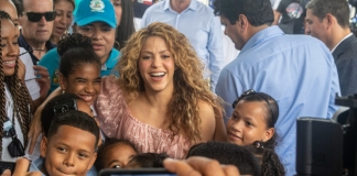 Shakira y Costa Cruceros inician la construcción de escuelas