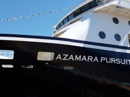 Visita al Azamara Pursuit en Buenos Aires