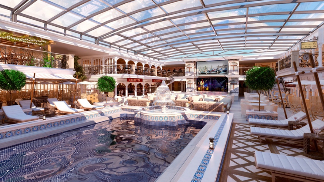 Piscina techada Costa Venezia
