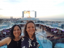 Royal Princess en Buenos Aires. Cocktail y cena a bordo