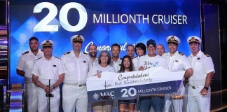 Msc Cruceros da la bienvenida a su crucerista número 20 millones