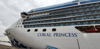 Coral Princess presente en la temporada 2020/21 de Sudamérica