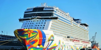 Norwegian Cruise Line recibe su nuevo buque, el Norwegian Encore