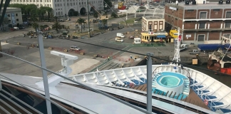 Carnival Panorama arribó por primera vez al Puerto de Montevideo