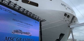 Entrega del Msc Grandiosa y presentación del Msc Europa