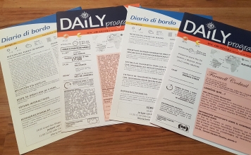 Qué es el diario de a bordo que se entrega en los cruceros?