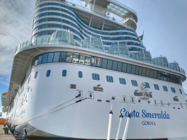 La bella Italia sobre el mar, llego el Costa Smeralda