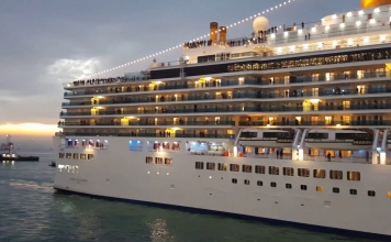 Costa Deliziosa inicia su viaje alrededor del mundo 2020