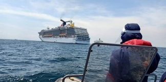 20 cruceros aguardan para el desembarque de tripulantes en las costas de Manila