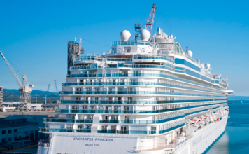 Enchanted Princess fue entregado por Fincantieri en una ceremonia virtual