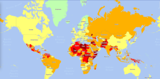 El mapa de los destinos de viajes posibles para 2021