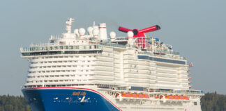 Carnival Cruise Line recibe a su nueva nave insignia, Mardi Gras