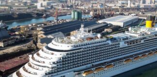 Costa Cruceros recibe al Costa Firenze, la nueva nave insignia de su flota