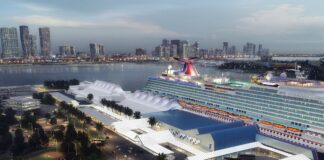 Carnival celebra de inauguración de la ampliación de su terminal en Miami