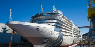 Silversea celebra la prueba de flotación de su nuevo barco Silver Dawn