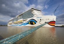 Por qué los barcos de Aida llevan esos labios y ojos rasgados en sus cascos?