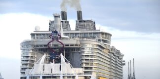 Harmony Of The Seas obligó a abortar el despegue del cohete SpaceX