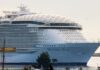 Royal Caribbean recibió a su barco más grande del mundo