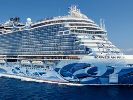 NCL recibe a su nueva nave insignia Norwegian Prima