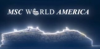Msc World America será el segundo barco de clase mundial de Msc Cruceros