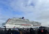 Carnival Jubilee fué recibido en el puerto de Galveston por primera vez
