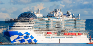 Fincantieri entrega el gigante Sun Princess a Princess Cruises