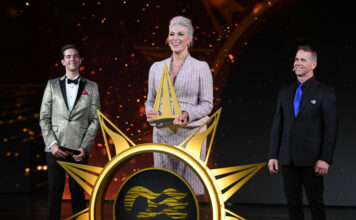 La actriz Hannah Waddingham es oficialmente la madrina del Sun Princess