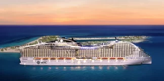 Msc World America será bautizado en el puerto de Miami en Abril 2025