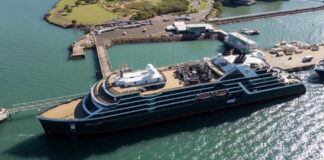 Seabourn Pursuit arriba a Australia para su primera temporada en Kimberley