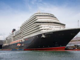 Comienza la vuelta al mundo de Cunard a bordo del Queen Anne