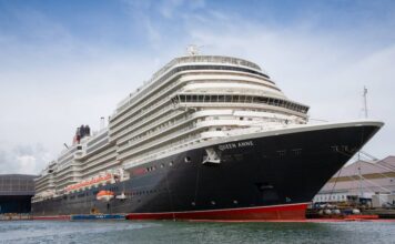 Comienza la vuelta al mundo de Cunard a bordo del Queen Anne
