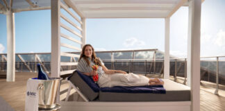 Drew Barrymore será la madrina del Msc World America de Msc cruceros