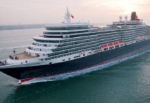 Queen Elizabeth llega a Miami para comenzar la temporada en el Caribe.