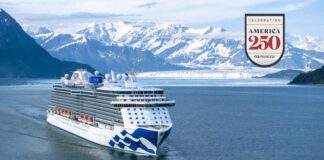 Princess Cruises celebra 250º aniversario de USA con viajes especiales