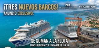 Nace una nueva generación de barcos para Princess Cruises: Clase Voyager