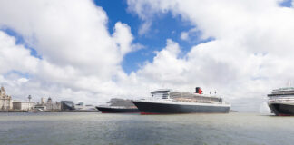 Cunard revela la histórica celebración de las Cuatro Reinas en Liverpool
