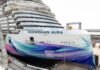 NCL marca un hito histórico con la flotadura del Norwegian Aura en Italia