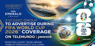Scenic Group se suma a la fiebre del Mundial con anuncios en Telemundo y Peacock
