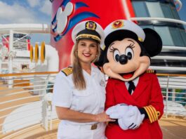 María Gotor hace historia como la primera mujer capitana de Disney Cruise Line