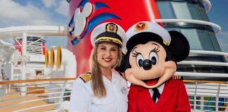 María Gotor hace historia como la primera mujer capitana de Disney Cruise Line