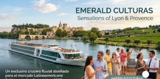 Emerald Cruises presenta un exclusivo crucero fluvial para el público latinoamericano