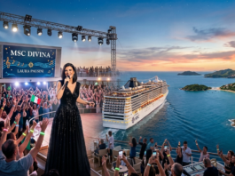 Laura Pausini protagonizará un inédito crucero temático a bordo del Msc Divina