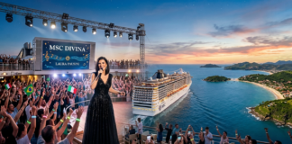 Laura Pausini protagonizará un inédito crucero temático a bordo del Msc Divina