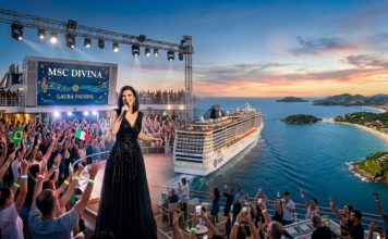 Laura Pausini protagonizará un inédito crucero temático a bordo del Msc Divina