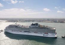 Msc World Asia completa sus últimas pruebas en el mar